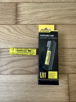 Nitecore UI1 USB Ladegerät OVP 3400mAh Akku 18650 NEU