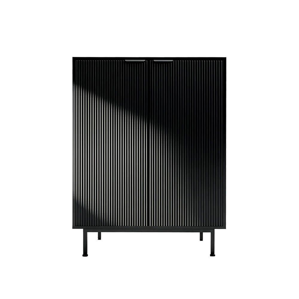 Cassettiere: Sideboard 115x90cm NALA - Schwarz – Nuovo e nell'imballaggio originale da Wallenwil venduto da toesstal-vertrieb 4