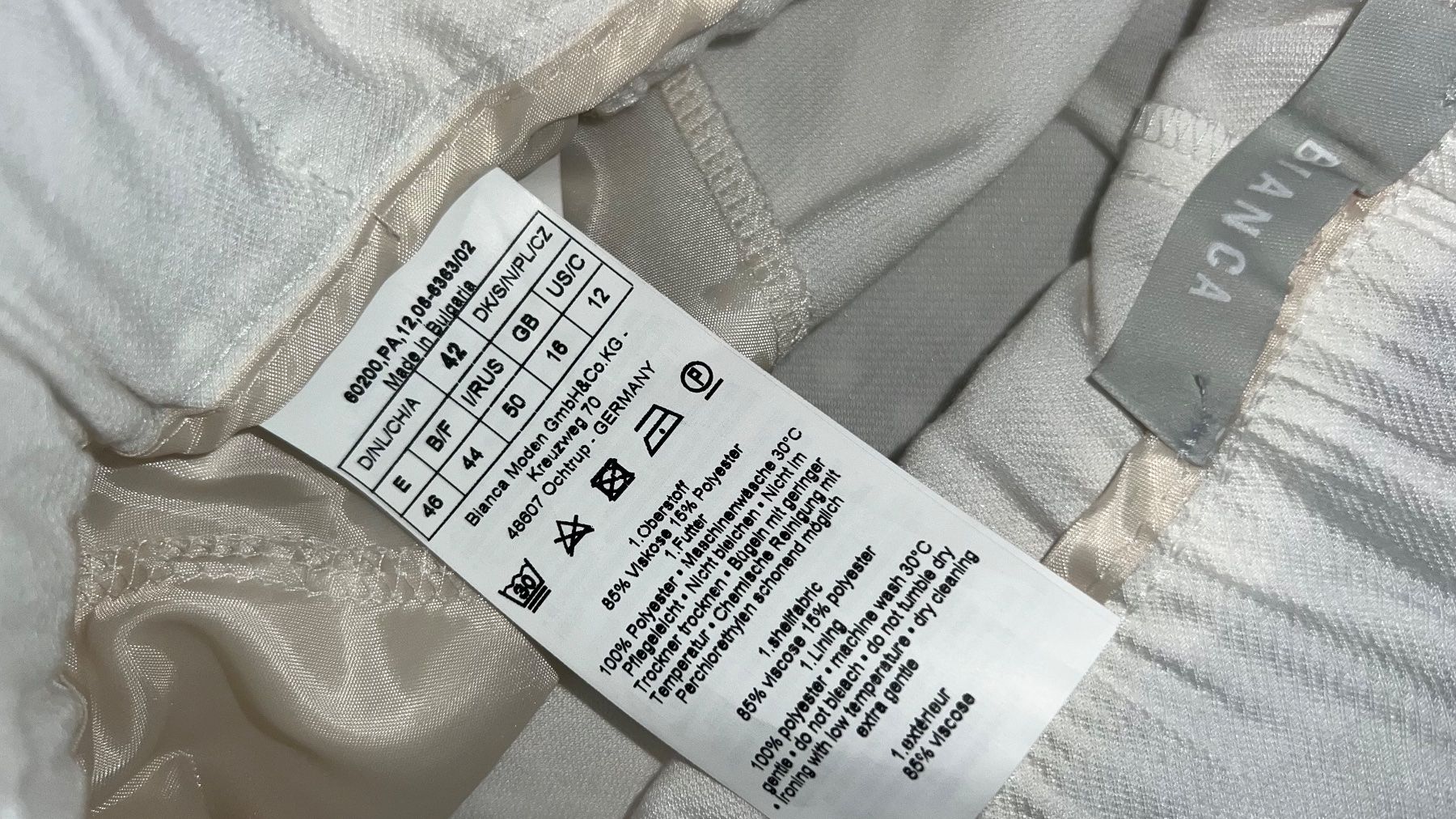 Jeans: Jeans Chino weiss BIANCA 42 neu – Nuovo (secondo la descrizione) da Dornach venduto da samuti 4