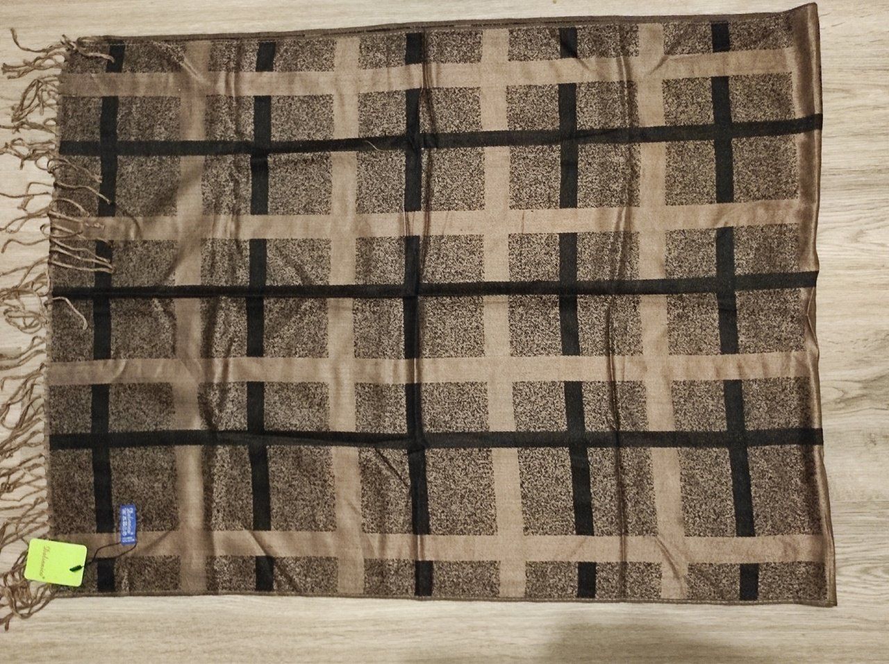 Foulard & Sciarpe: Écharpe à carreaux marron – Nuovo (secondo la descrizione) da Renens VD venduto da cla_7zv5 1