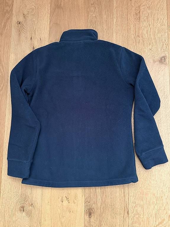 Giacche: Alprausch Fleecejacke navy – Usato da Holzhäusern / Rotkreuz venduto da C.I.01 2