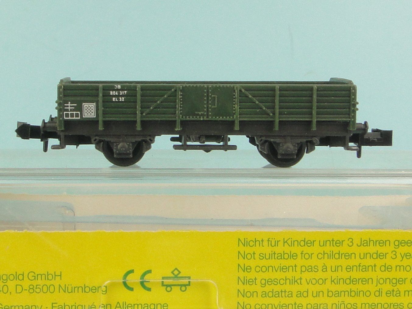 Trix Modellini di ferrovie: Minitrix  Spur N  Flachwagen – Usato da Bülach venduto da Albitrain 2