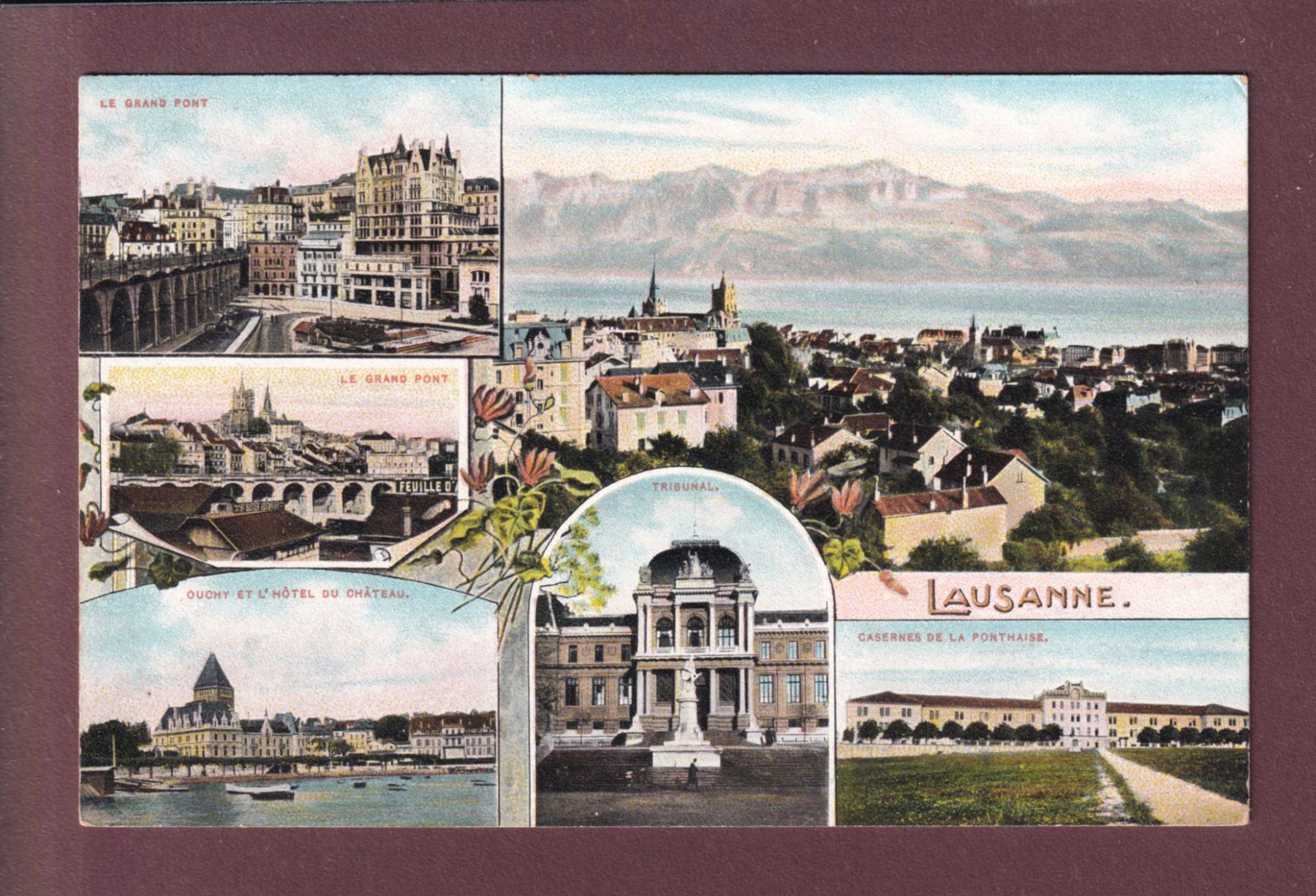 Cartes postales: LAUSANNE - 6 images – D'occasion à Pully par nicecards