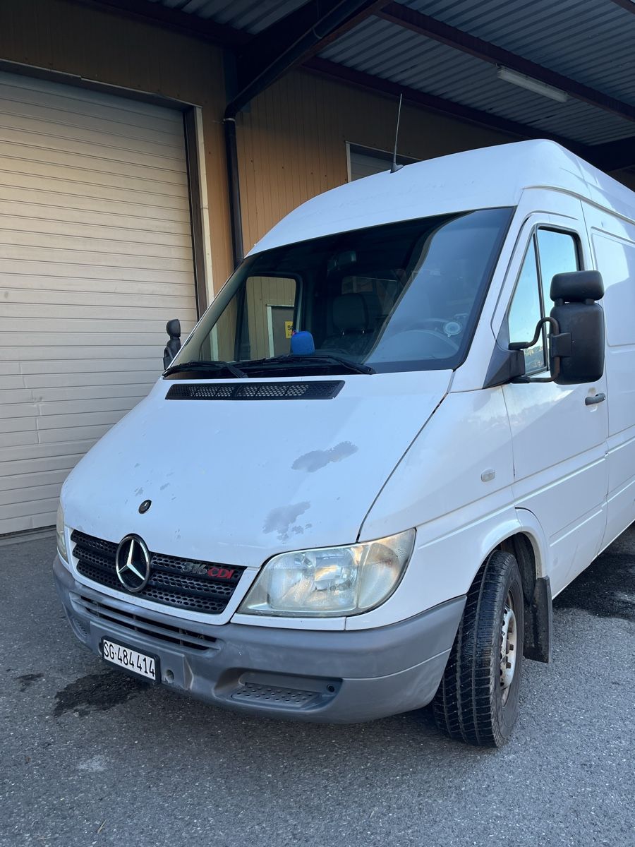 Mercedes-Benz Veicoli commerciali: Mercedes Sprinter 316 CDI Automat – Usato da Sargans venduto da IDA100DISCOUNT 2
