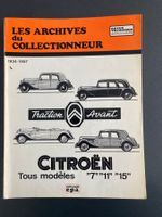 Revue Technique Automobile Citroën Traction