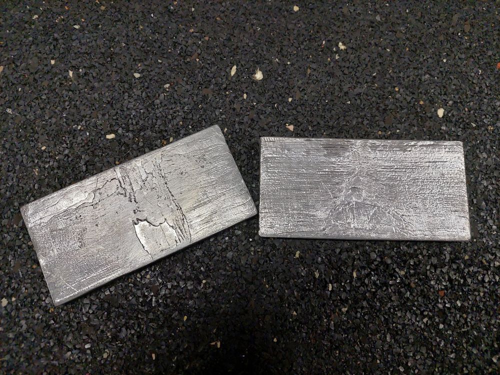 Piatti di portata: Bleiplatten Blei 2 Stk. – Usato da Dürrenäsch venduto da mogbo18 1