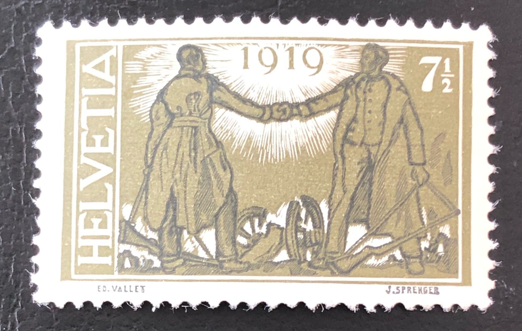 Tutti i francobolli: Zst.Nr.143 UNGESTEMPELT 1919 – Usato da Aarau venduto da Billa007