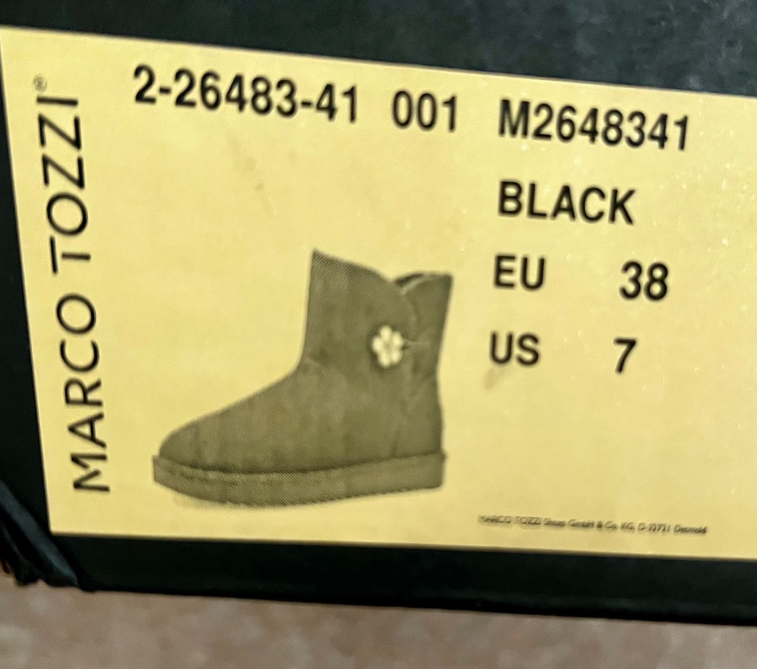 Damenschuhe: Winterboots von Marco TOZZI Gr. 38 – Gebraucht aus Neuhausen von Melkun1113 1