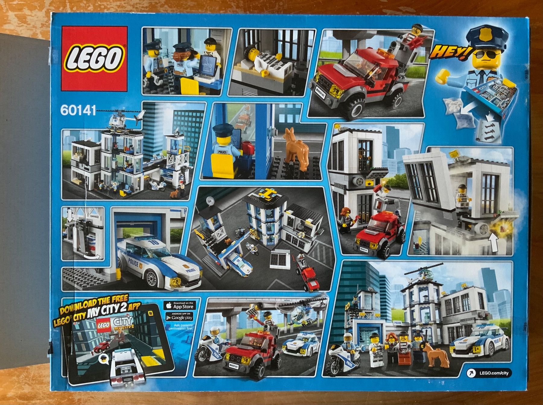 Lego Giocattoli: LEGO City 60141 Polizeistation – Usato da Lanzenhäusern venduto da mfh05 1