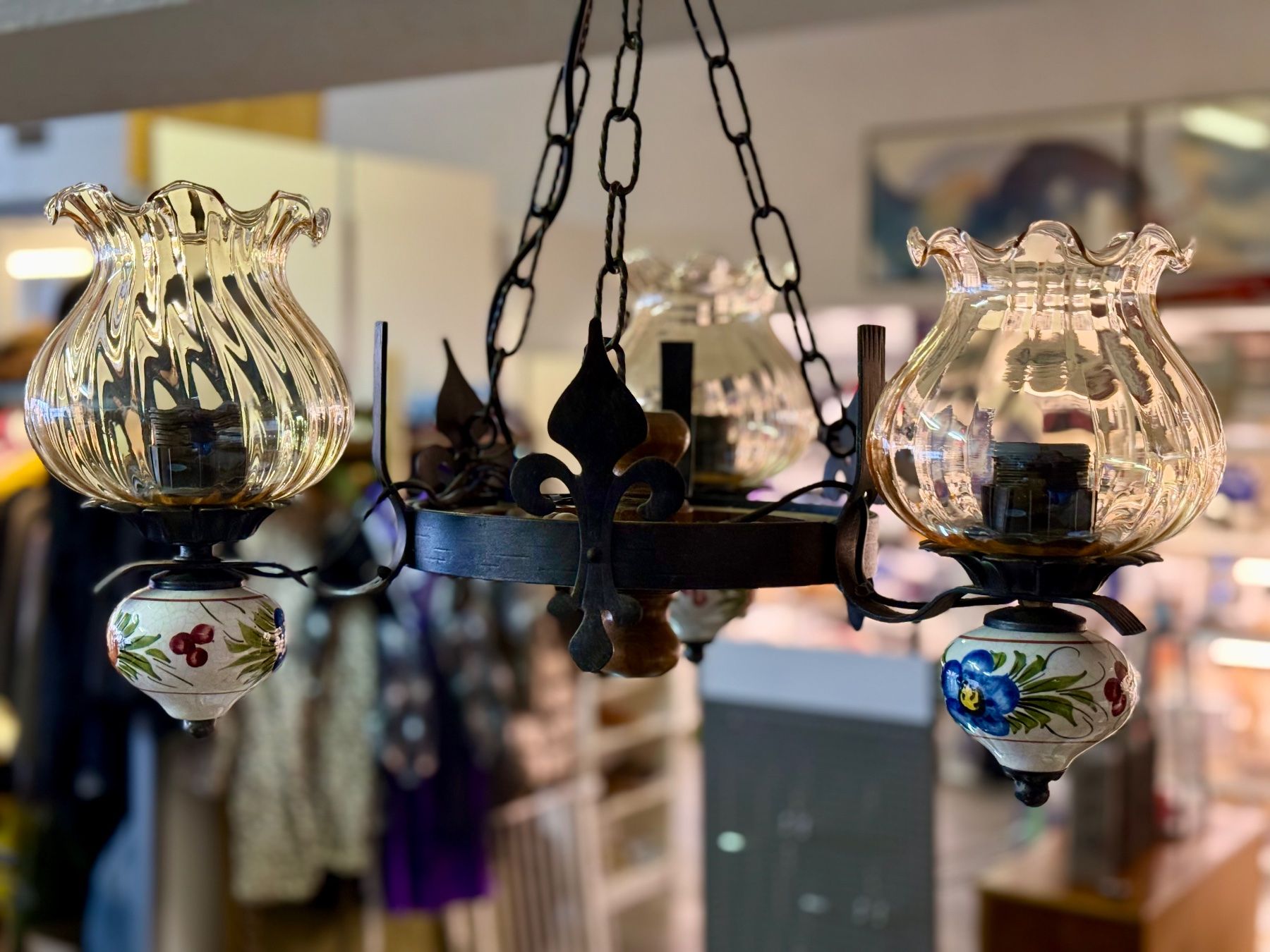 Lampadari & plafoniere: Rustikale Hängelampe im Landhausstil – Usato da Klingnau venduto da Umweltklinik 4