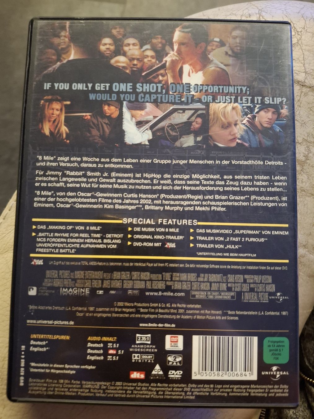 Tutti i DVDs: 8 Mile DVD – Usato da Dinhard venduto da lor_p8fn 1