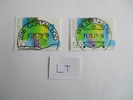 Voll Letzttagsstempel der Postschliessung 2016 Cortaillod NE