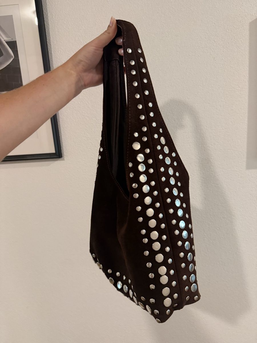 Taschen für Damen: Braune Wildleder Schultertasche – Neu (gemäss Beschreibung) aus Bottmingen von Itsclaire 7