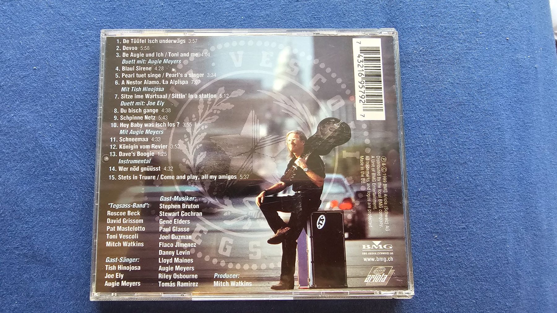 CD: Toni Vescoli-Tegsass/Texas/coubtry/dj/hits – Usato da Bremgarten AG venduto da musiccollector 1