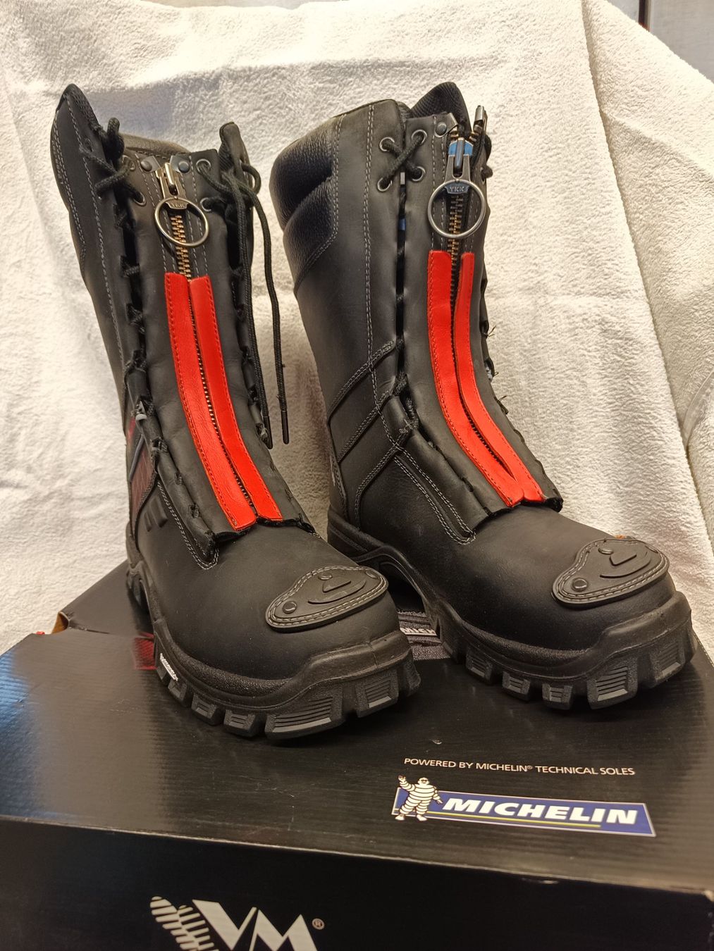 Scarpe da uomo: Sicherheitsstiefel / Feuerwehstiefel – Nuovo e nell'imballaggio originale da Oberegg venduto da A-Z.Handel.Loehrer 4