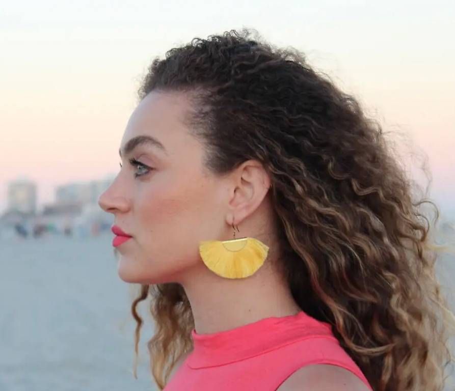 Boucles d'oreille: Tassel Brass Earrings  – D'occasion à Oberwil b. Zug par Temuera 1