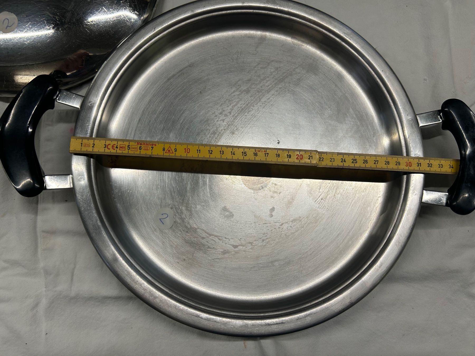Amc Padelle: AMC GRIDDLE PFANNE MIT DECKEL – Usato da Weissbad venduto da Usw63 2
