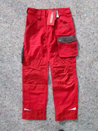 2 Stück Engel Arbeitshose GALAXY 2810-254 rot anthrazit Gr48