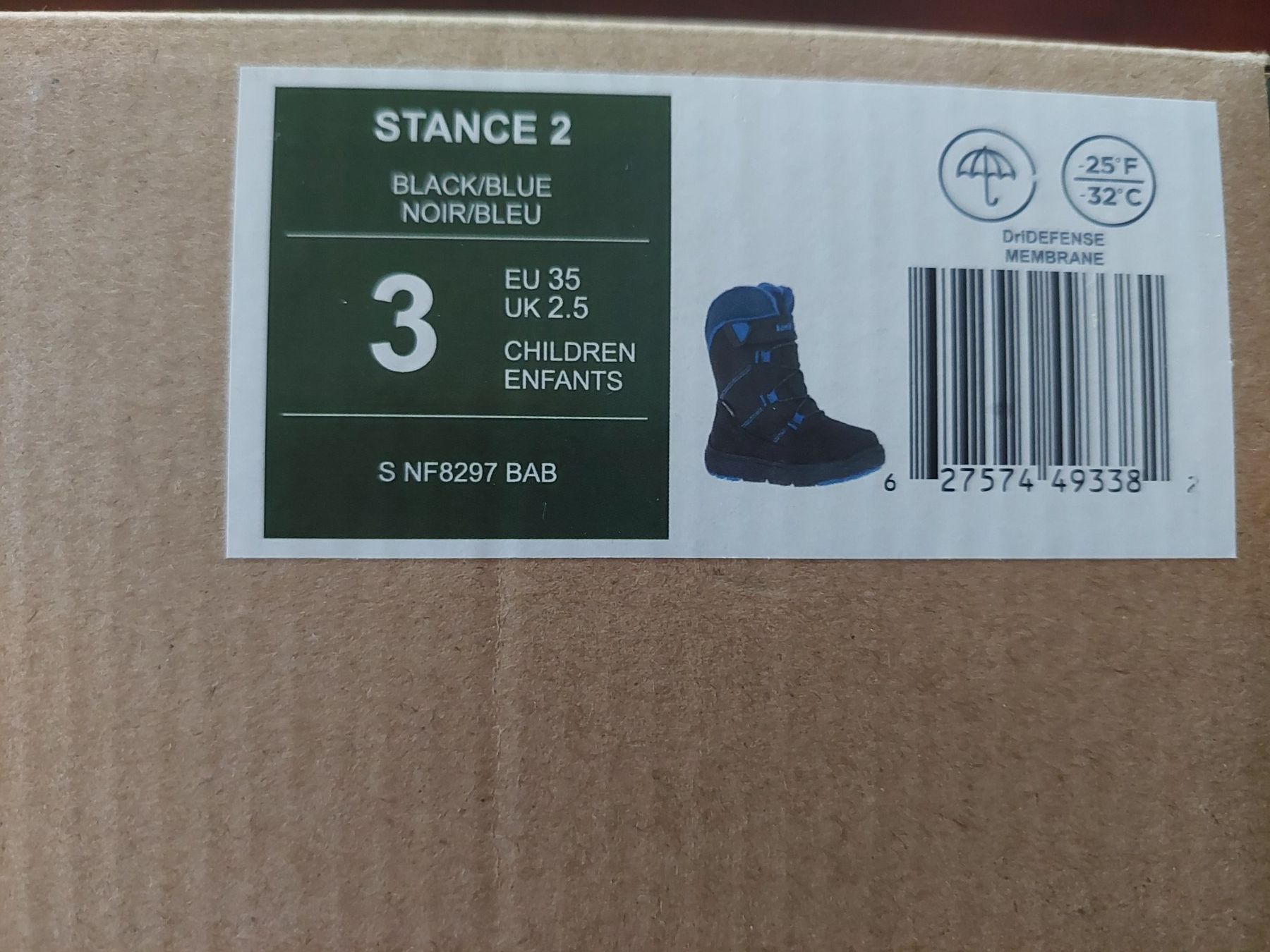Kamik Scarpe per ragazzi: Kamik Winterstiefel Schwarz/Blau Grösse 35 – Usato da Beckenried venduto da Havacola 7