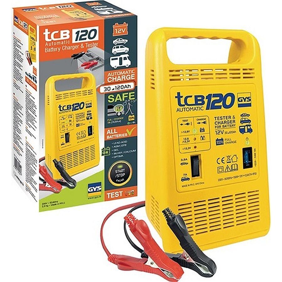 Caricabatterie: GYS Batterie-Ladegerät TCB-120 – Nuovo e nell'imballaggio originale da Bern venduto da MCKAG