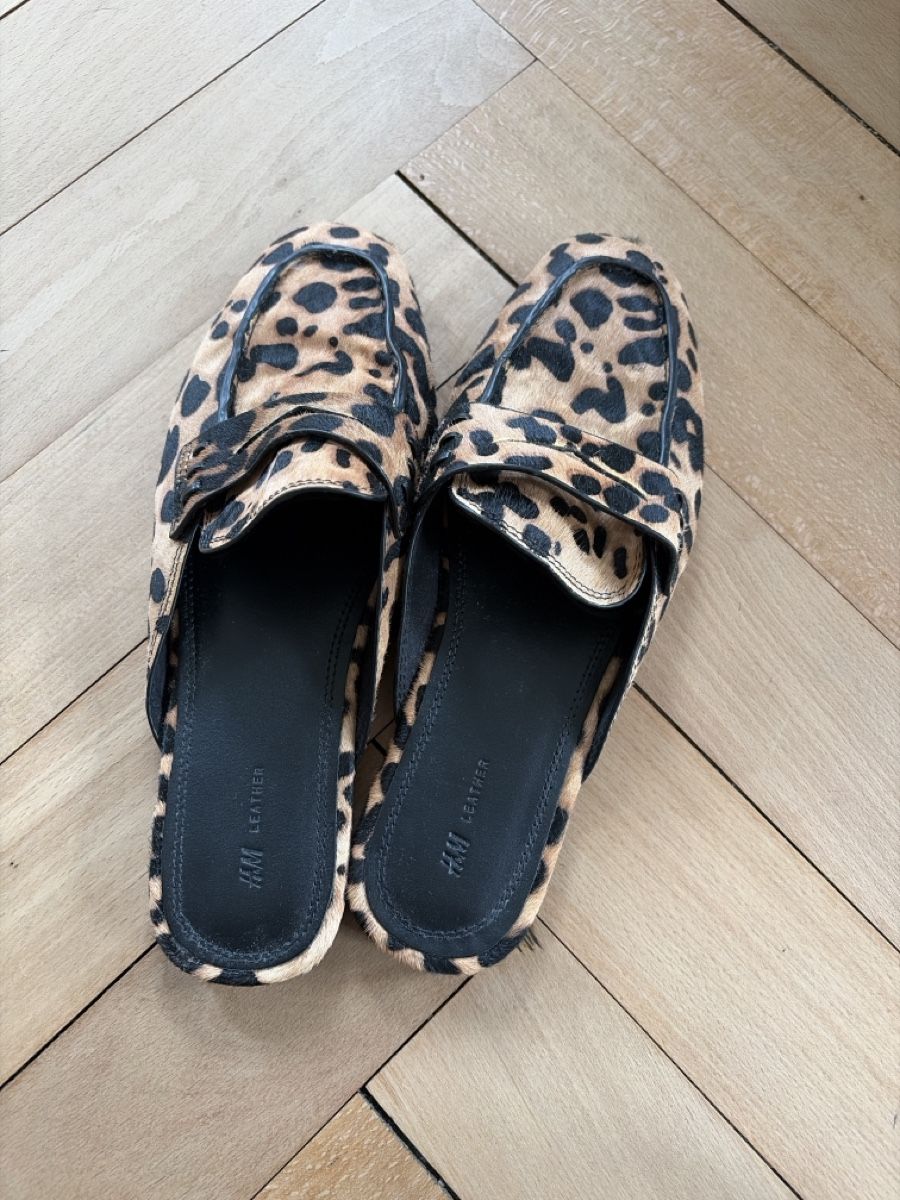 H&M Scarpe da donna: H&M Lederslipper / Loafer 38, Leopard – Nuovo (secondo la descrizione) da Meggen venduto da TobeOneS 4