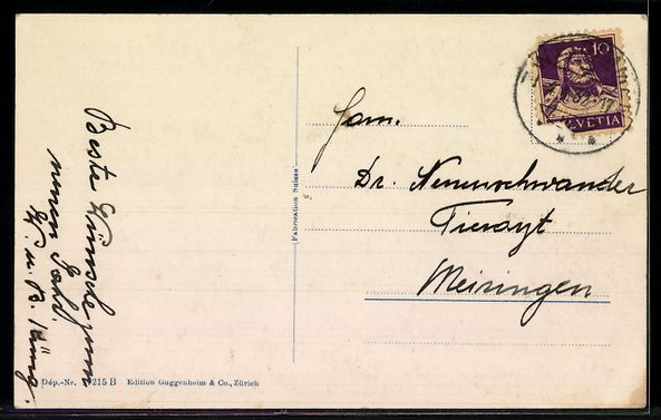 Cartoline postali: AK Zweisimmen, Kirche – Usato da Berlin venduto da bartko-reher 1