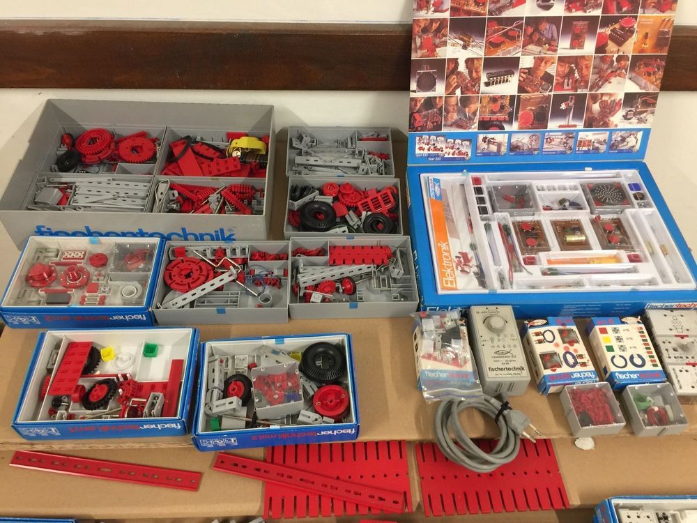 VINTAGE FISCHERTECHNIK GROSSE LOT (Gebraucht) in für CHF 200 – mit ...