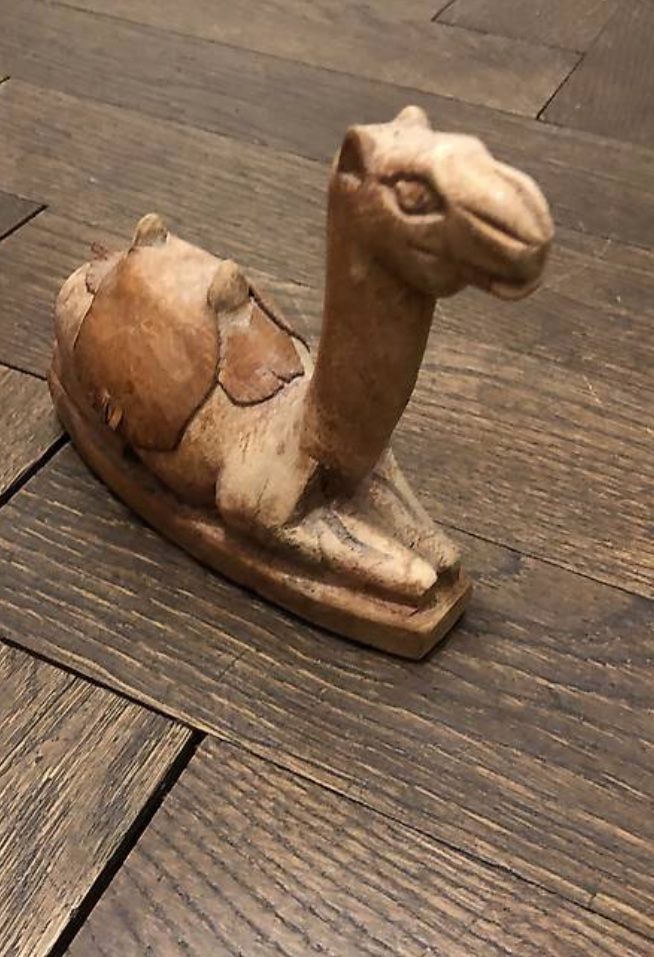Statuette: Marokkanische Kamel/Dromedar Holzfigur – Usato da Zürich venduto da yas_alam 1