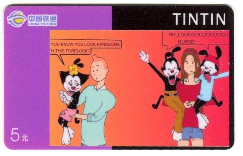 Schede telefoniche: Telefonkarte "Tintin". – Usato da Basel venduto da Butsch5