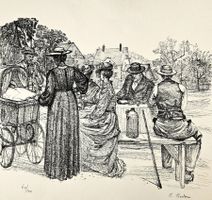 Paul BODMER (1886-1983) - Lithographie
