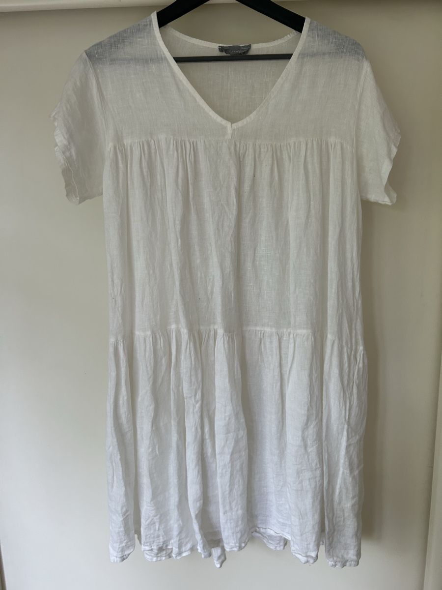 Vestiti: Leinen Kleid Gr M – Usato da Riehen venduto da Algescot