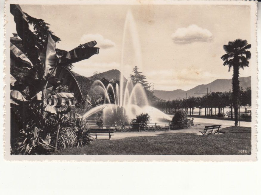 Ansichtskarten: Lugano 1945 – Gebraucht aus Bürglen TG von StampGraf