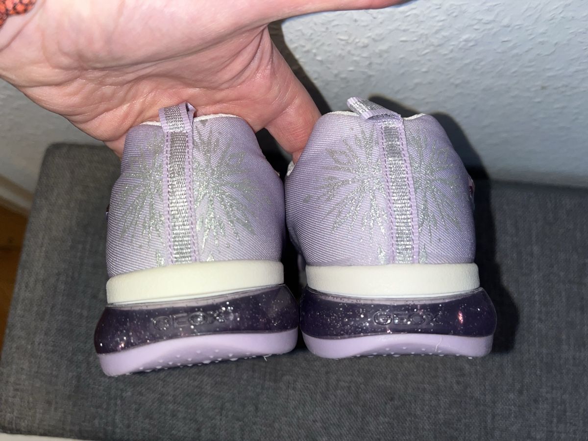 Geox Scarpe per ragazze: New Geox 35 Elsa lilac trainers – Nuovo (secondo la descrizione) da Genève venduto da dmt_y25y 4