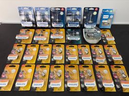 Neu Restposten diverse Philips Auto Leuchtbirnen (28x)