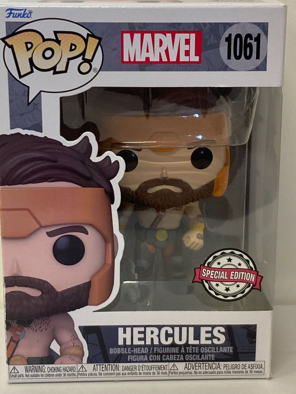 Funko Figuren: FUNKO POP! MARVEL  1061 HERCULES - BOBBLE-HEAD  Special Edit – Neu (gemäss Beschreibung) aus Vezia von Aquarius_Age 1
