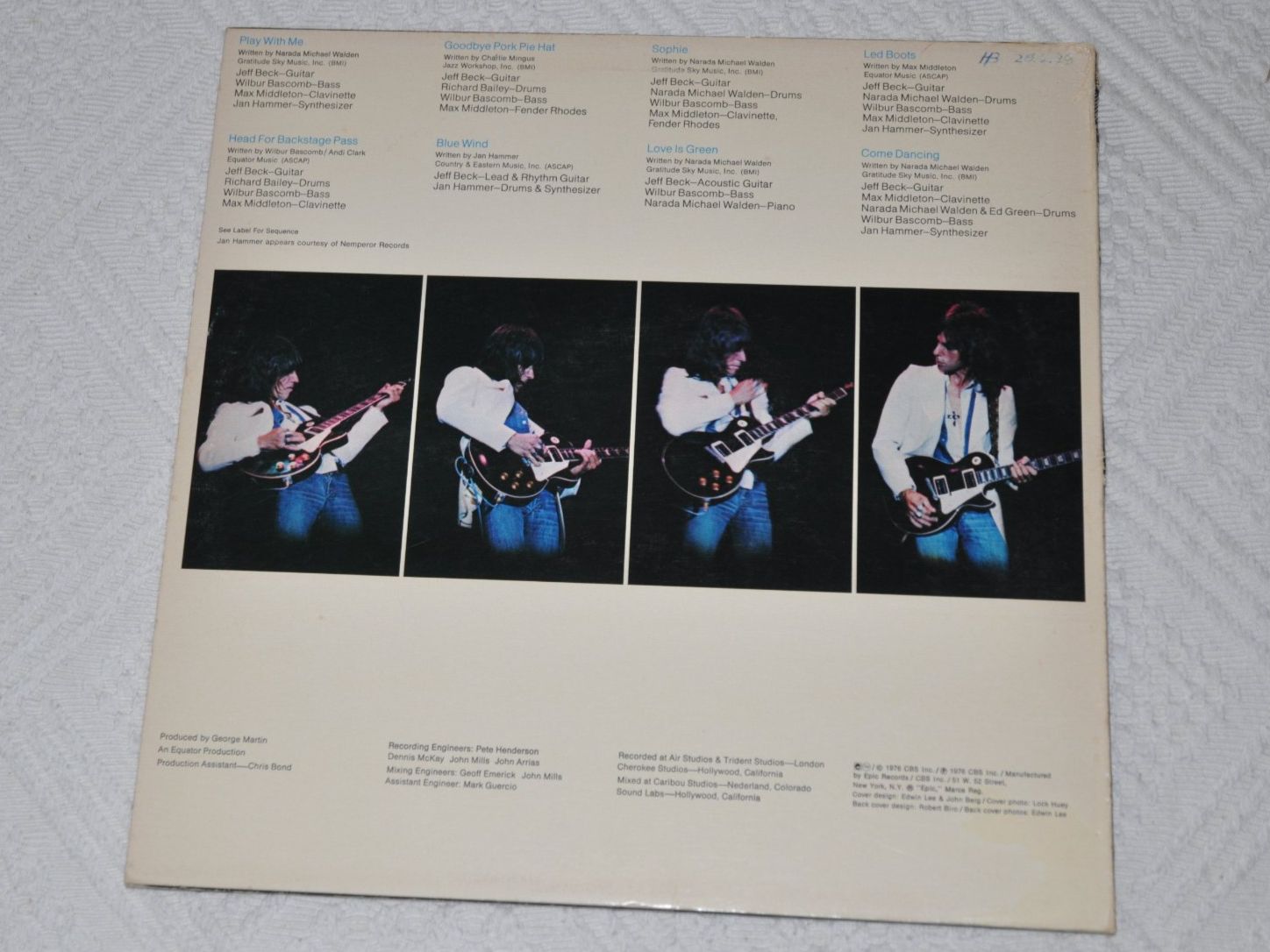Schallplatten: LP Jeff Beck - Wired – Gebraucht aus Boll von Theodora15 1