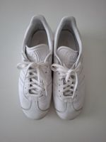ADIDAS Gazelle Weiss Leder Sneaker Grösse 38-39, top Zustand