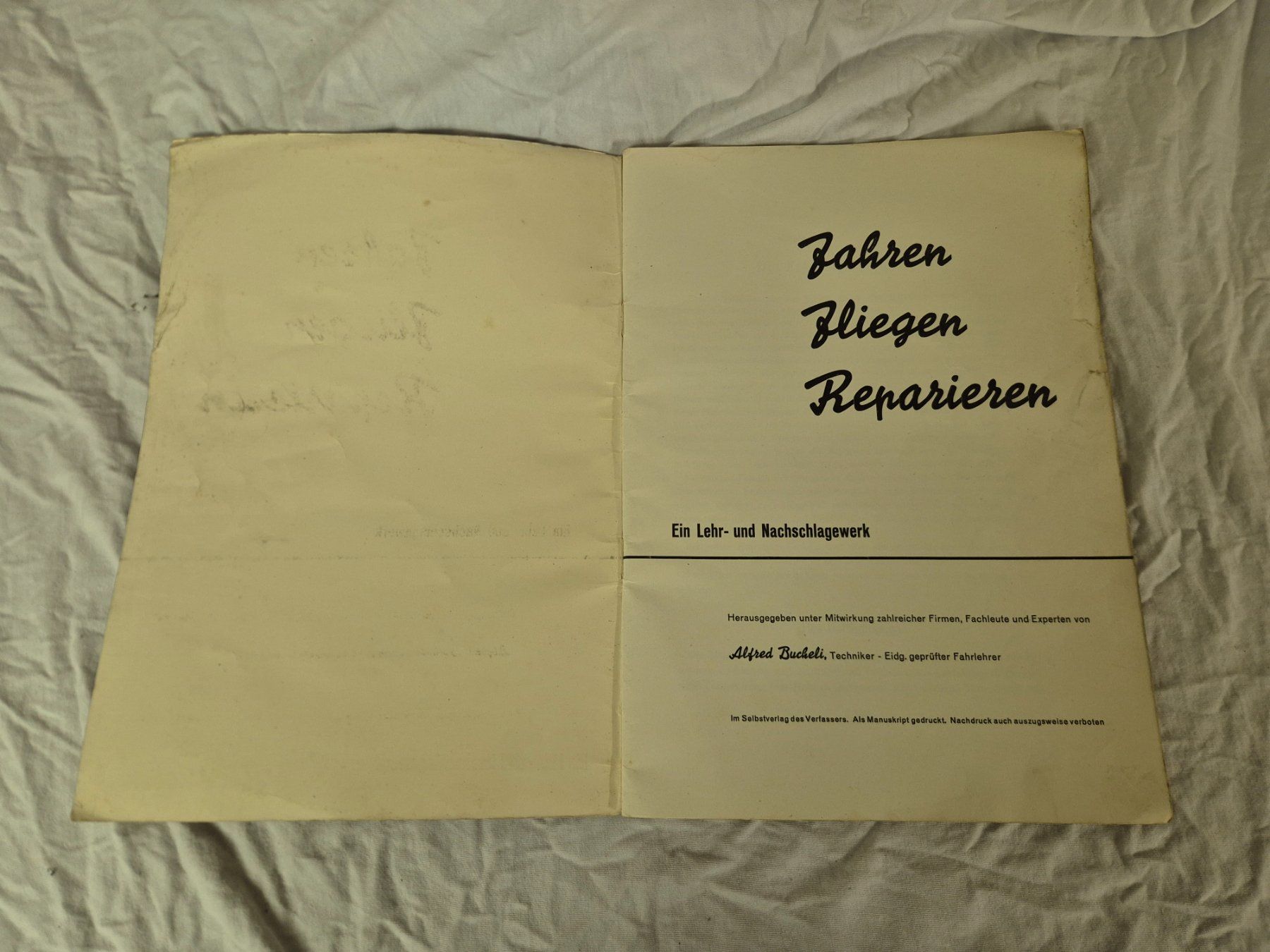 Dokumente: Ersatz Triebstoffe Broschüre – Gebraucht aus Saxon von pva_fww7 2
