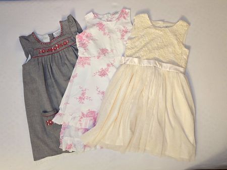 3er Set Mädchen Kleider Topo FIX Lindex Gr. 122 festlich