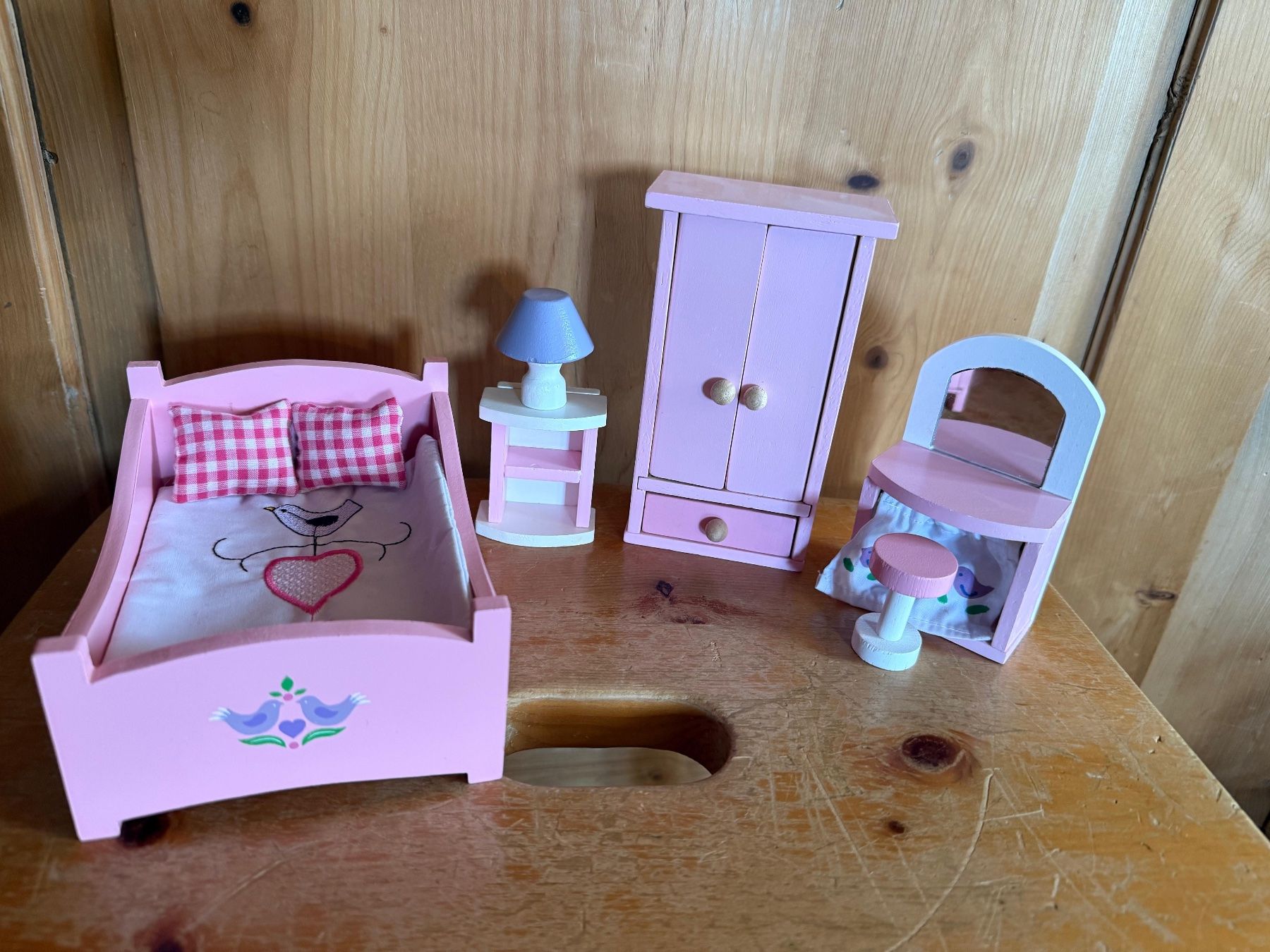 Case e mobili per bambole: Puppenhaus Möbel - Master Bedroom – Usato da Forch venduto da amabokke101
