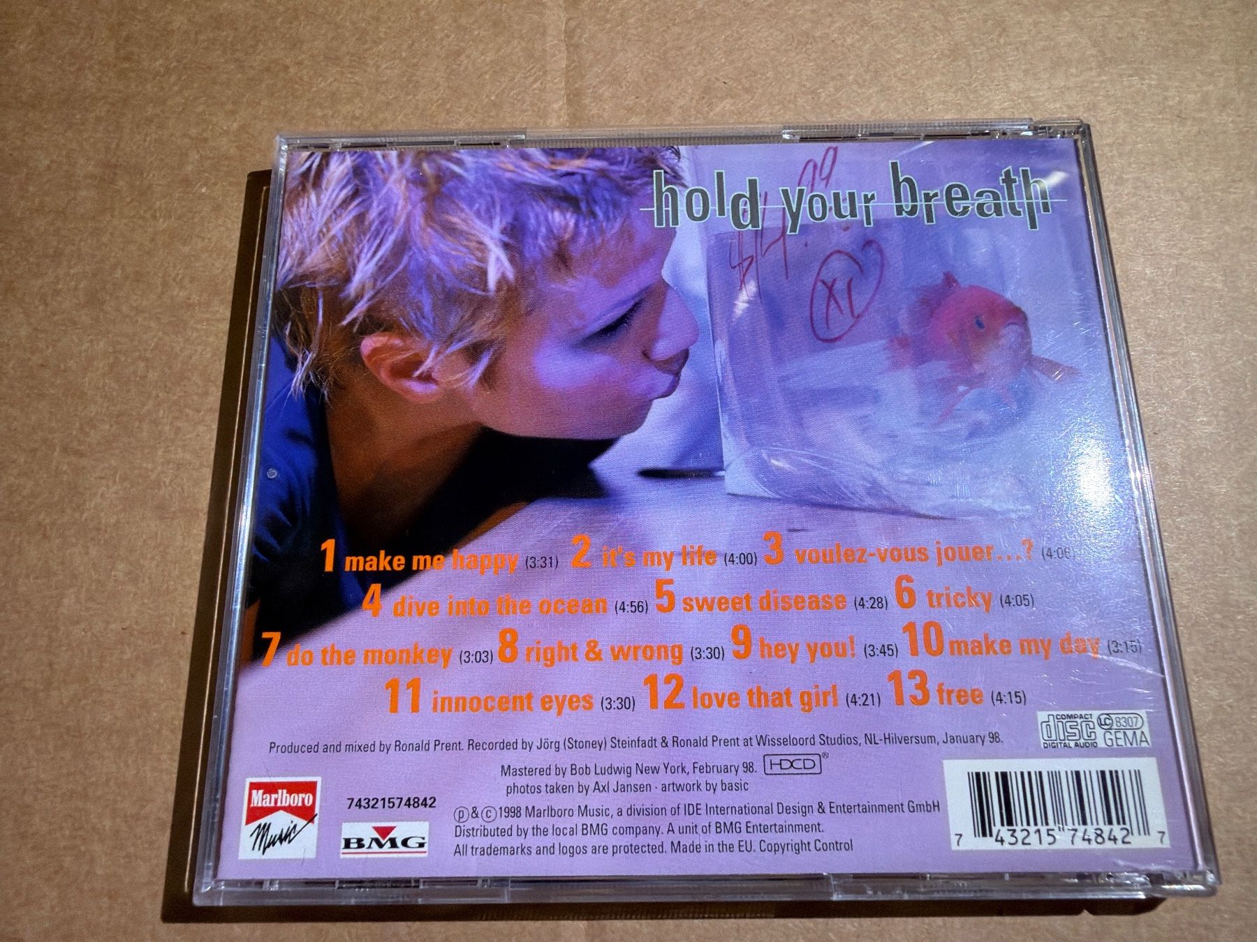 CD: Core – Hold Your Breath – Usato da St.Gallen venduto da CD_jalamusic 1