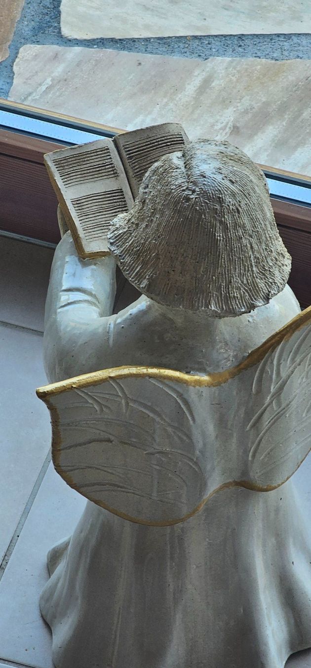 Statuette: 3 grosse handgefertigte Weihnachtsengel – Usato da Oeschgen venduto da HASD 5