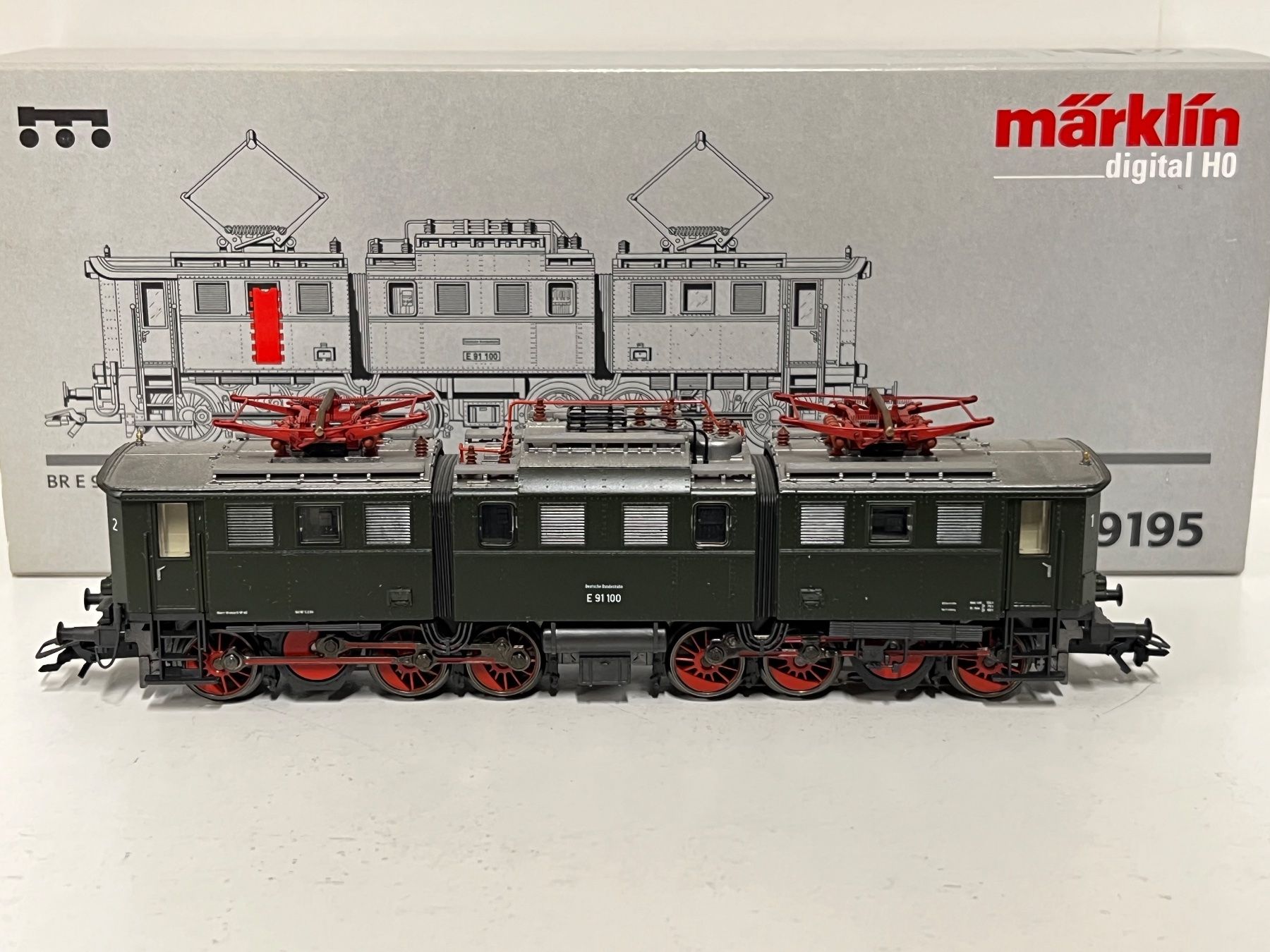 Märklin Trains électriques: Märklin 39195 BR E 91 Digital Sound – Neuf (Voir description) à Neuenhof par ludovicco 1