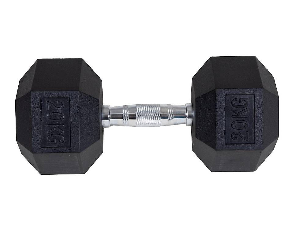 Manubri & Pesi: Hex Dumbbell 20KG – Nuovo (secondo la descrizione) da Luzern venduto da lino6030