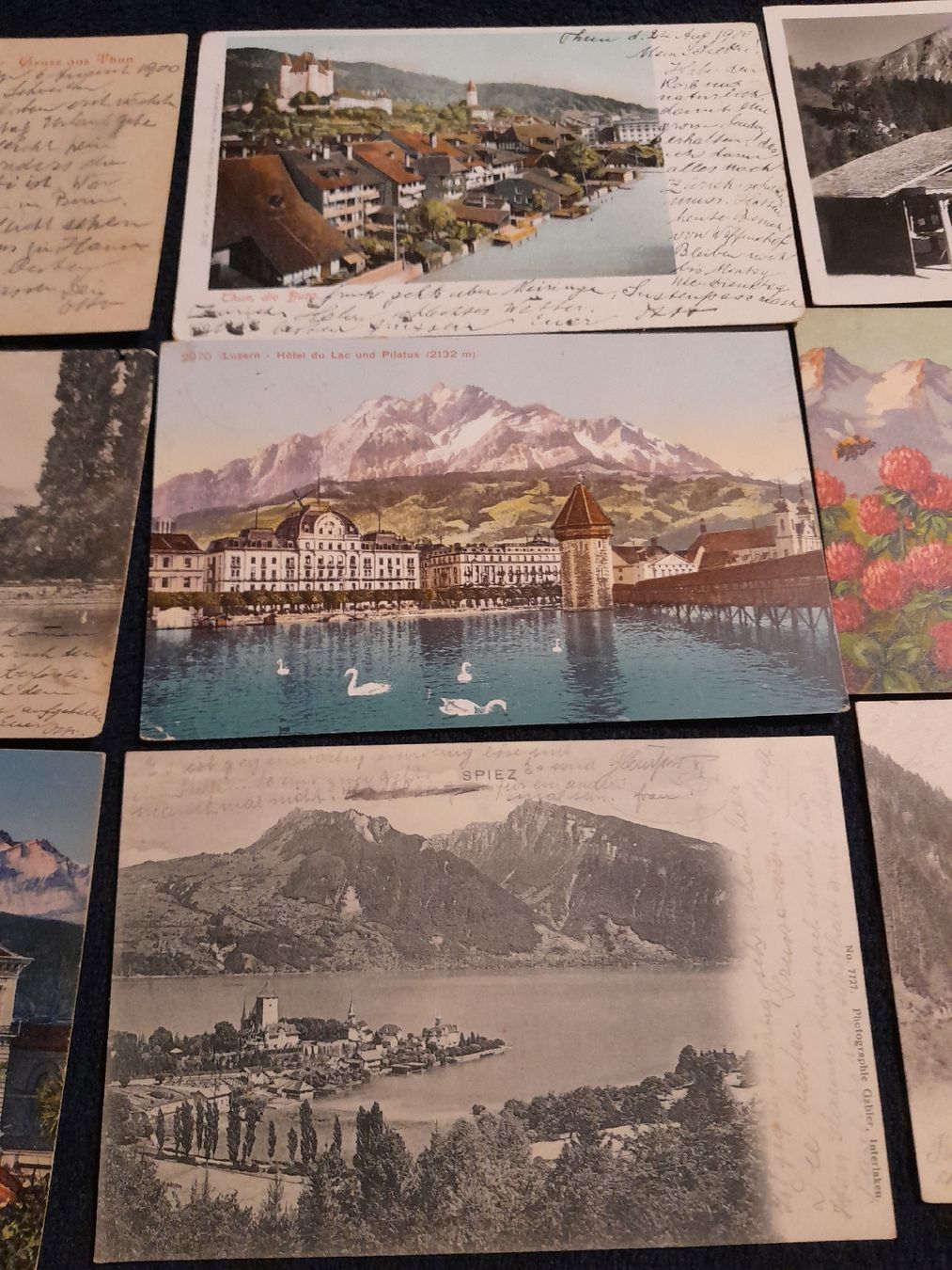 Ansichtskarten: Sammlung Postkarten Schweiz 100 Jahre +    – Gebraucht aus oekingen von beauty1964 2