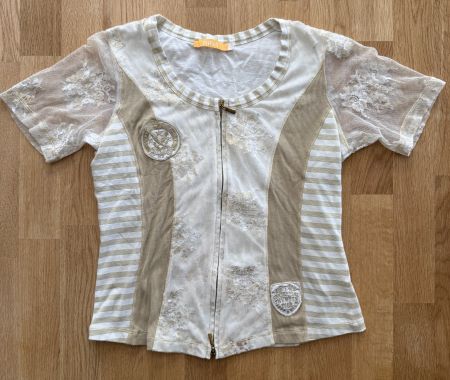 Spende Theodora Stiftung - BiBA - Shirt mit Spitze - Gr. 1