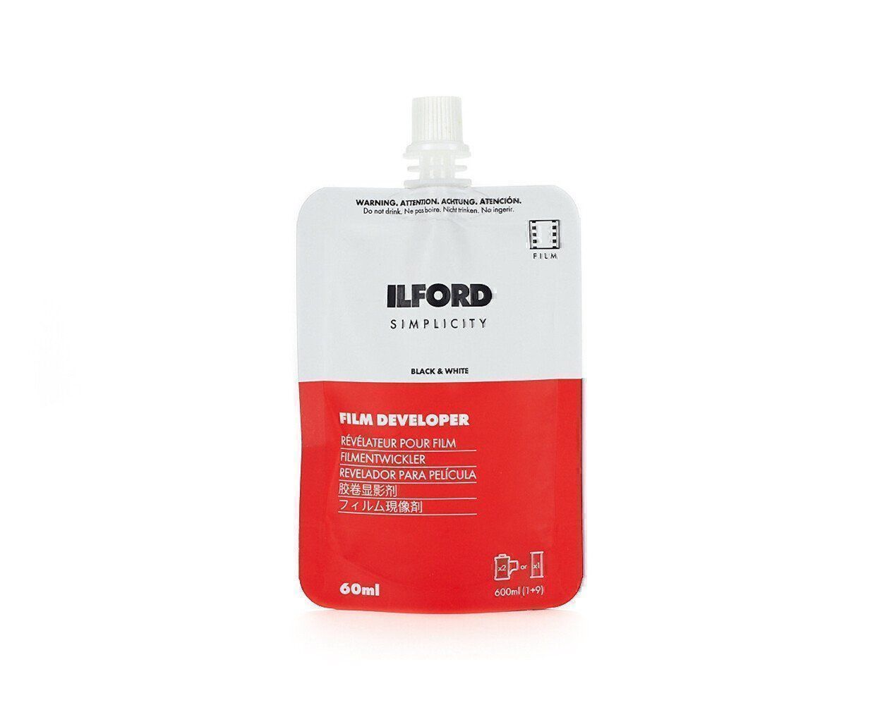Ilford Laboratorio & Camera oscura: ILFORD Simplicity Film Starter Pack – Nuovo e nell'imballaggio originale da Halden venduto da TopFoto 3