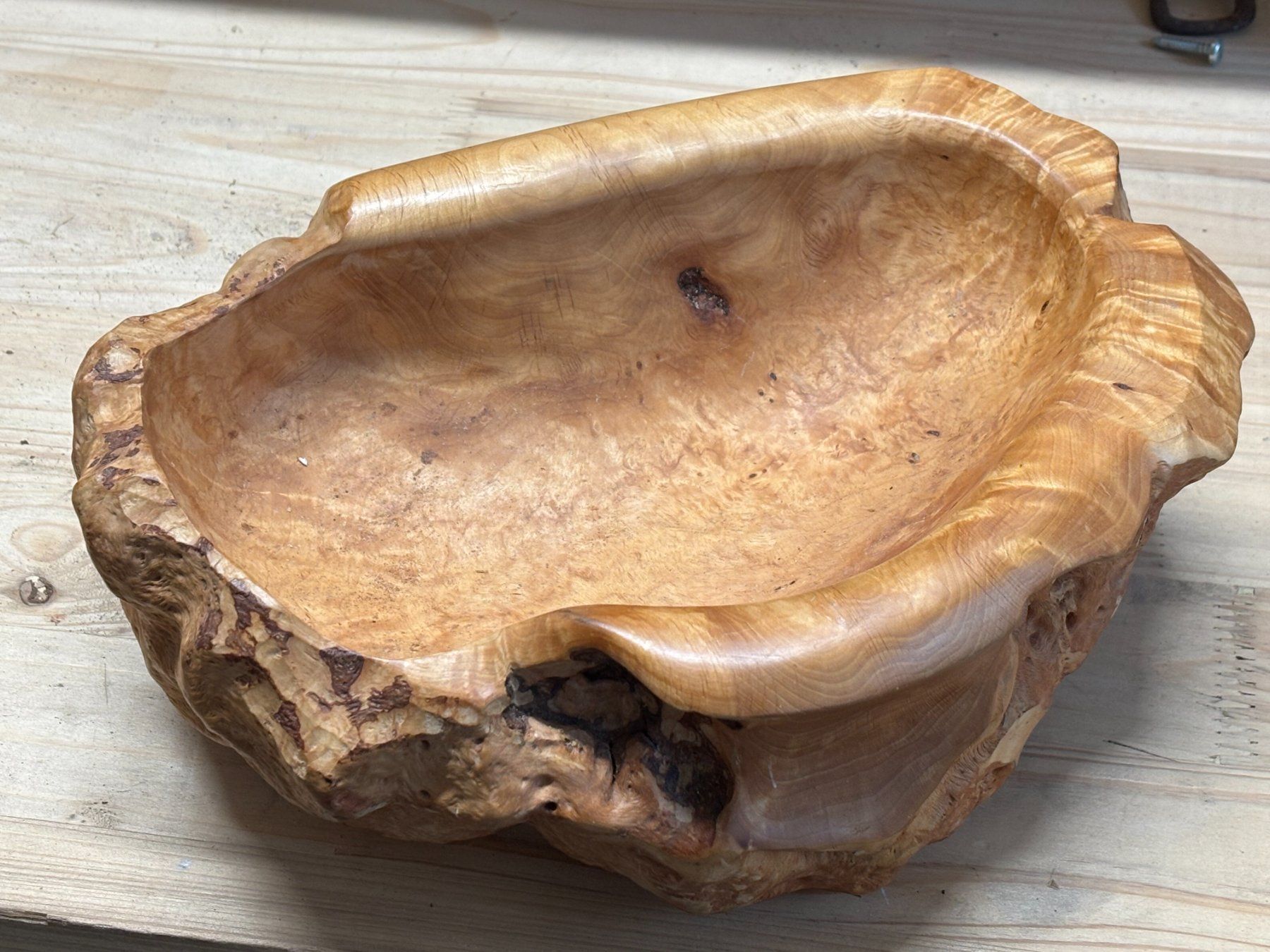 Schalen: Wunderschöne Holzschale – Gebraucht aus Berneck von danilo5561