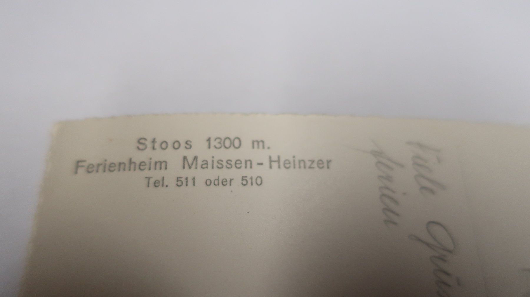 Cartes postales: Stoos Ferienheim Maissen - Heinzer – D'occasion à Cormoret par Pascalll2001 5
