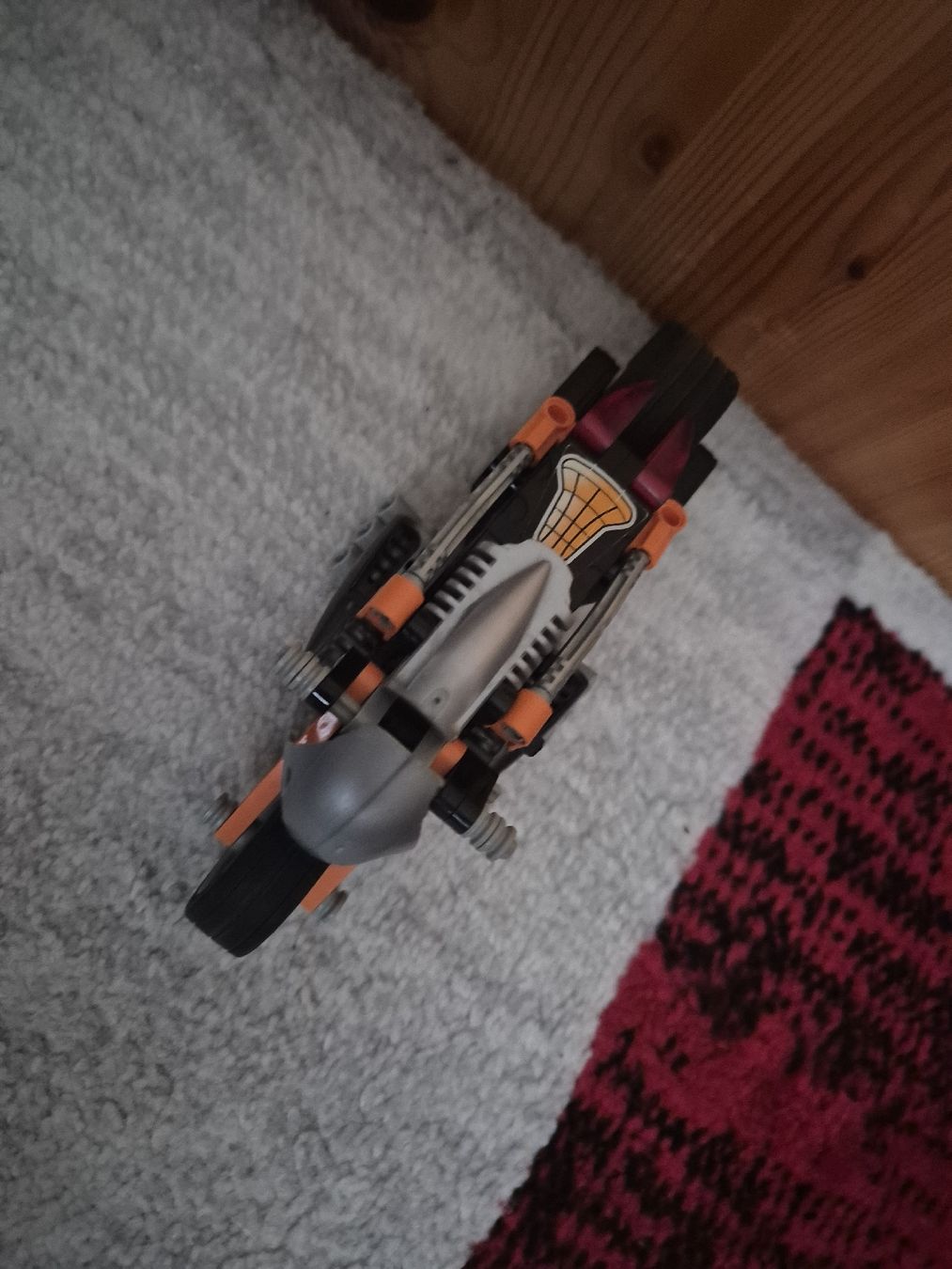 Lego Giocattoli: Lego Technic Motorrad schwarz orange gebraucht – Usato da Wolhusen venduto da ima_2jjx 2